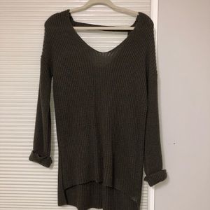 Long sleeved, oversized sweater